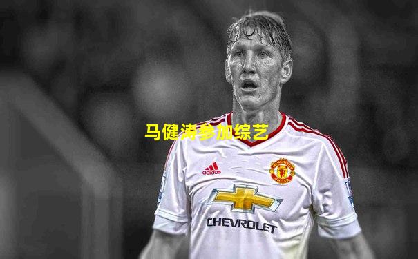 马健涛参加综艺